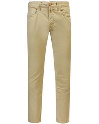 Incotex - Slim-Fit Trousers - Lyst