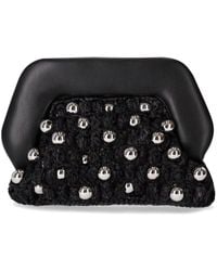 THEMOIRÈ - Strohperlen Clutch Tasche Mit Maxi Perlen - Lyst