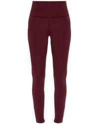 Anine Bing - Broeken ,Rood ,Nylon Dave Legging - Lyst