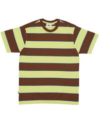 Obey - Tops ,Veelkleurig ,Katoen Sepia Multi Ranking Tee Katoenen T-Shirt - Lyst