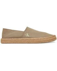 Calvin Klein - Slip-On Espadrilles Schuhe - Lyst