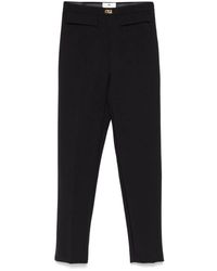 Elisabetta Franchi - Cropped Trousers - Lyst