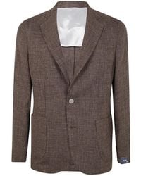 Barba Napoli - Easy Single Breast Jacket - Lyst