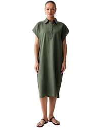 Benetton - Midi Jurk - Lyst