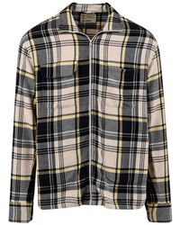 Aspesi - Overhemden ,Veelkleurig ,Heldere Blauwe Overhemd Model Ce 98 - Lyst