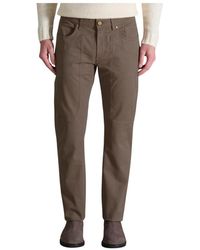 Jeckerson - Hose Mit Reißverschluss Und Knopf Mit Taschen - Lyst