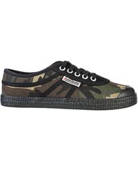 Kawasaki - Camouflage canvas sneakers - Lyst