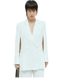 St. Agni - Leinen split sleeve blazer - Lyst