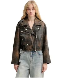 Gestuz - Leather Jackets - Lyst