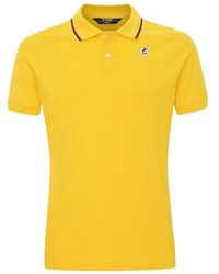 K-Way - Gestreiftes Slim Fit Polo-Shirt Für Männer - Lyst