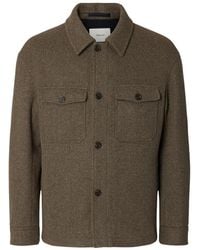 SELECTED - Light Jackets - Lyst