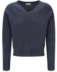Brunello Cucinelli - V-Neck Knitwear - Lyst