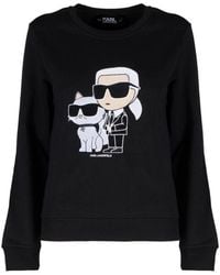 Karl Lagerfeld - Sweatshirt 'Ikonik 2.0' - Lyst