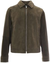 BOSS - Leather Jackets - Lyst