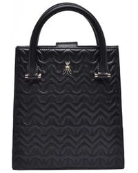 Patrizia Pepe - Lederhandtasche Mit Schultergurt - Lyst