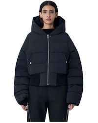 Rick Owens - Jassen ,Zwart ,Wol Hooded Down Jacket - Lyst