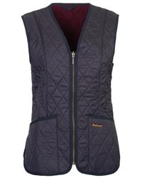 Barbour - Jassen ,Blauw ,Betty Vest Fleece - Lyst
