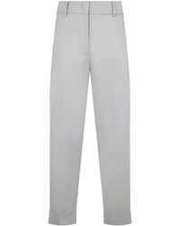 Moorer - Cropped Trousers - Lyst