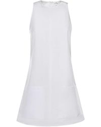 Courreges - Heritage Poplin Dress - Lyst