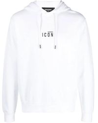 DSquared² - Baumwoll-Sweatshirt Mit Einzigartigem Design - Lyst