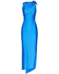 Coperni - Abito Lungo Flower - Lyst