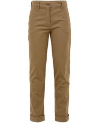 Aspesi - Broeken ,Bruin ,Bronze Model 0107 Broek - Lyst