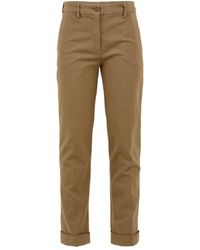 Aspesi - Broeken ,Bruin ,Bronze Model 0107 Broek - Lyst