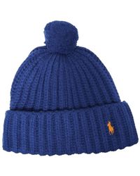 Ralph Lauren - Blaue hüte für männer - Lyst