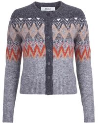 Jucca - Truien & Vesten ,Grijs ,Cardigans - Lyst