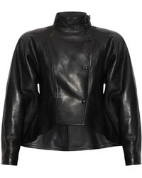 Balmain - Leather Jackets - Lyst