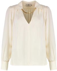 Elisabetta Franchi - Blouses - Lyst