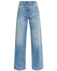 Versace - Jeans ,Blauw ,Katoen Boyfriend Jeans - Lyst