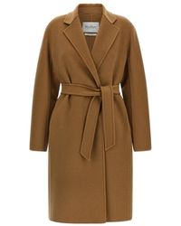 Max Mara - Mxmaceri Midi Jas - Lyst
