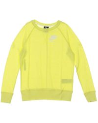 Nike - Vintage Geel Lang Mouw T-Shirt - Lyst