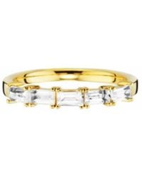 Caï - Zilveren Ring Met Witte Topaas - Lyst