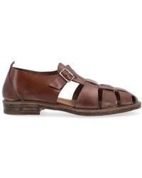 Moma - Herren Pecos Oil Sandale Braun - Lyst