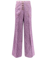 Etro - Wide trousers - Lyst