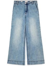 Oltre - Wide Jeans - Lyst