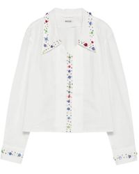 Bode - Button Jar Bluse - Lyst