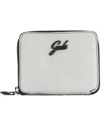 Gabs - Accessoires ,Grijs ,Leer Ritssluiting Portemonnee Wit Vrouw - Lyst