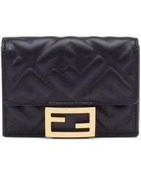Fendi - Monogram-Pattern Wallet - Lyst