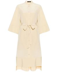 JOSEPH - Kleedjes ,Crêpe De Soie Maxi-Jurk - Lyst