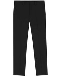 HUGO - Broeken ,Zwart ,Wol Modern Fit Pantalon - Lyst