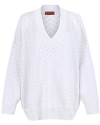 Missoni - V-Neck Knitwear - Lyst