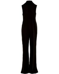 Douuod Woman - Schwarzer jumpsuit für frauen douuod - Lyst