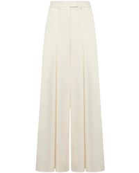SIMONA CORSELLINI - Wide Trousers - Lyst