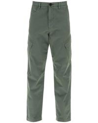 PS by Paul Smith - Ps paul smith stretch cotton cargo pants for men/w - Lyst