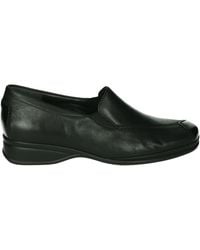 Semler - Schwarze Slip-Ons Mit Herausnehmbarer Innensohle - Lyst