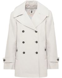 Save The Duck - Double-Breasted Coats - Lyst