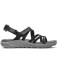 Merrell - Fitness ,Zwart ,Leer Harbor Backstrap - Lyst